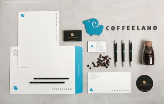 Coffeeland企业识别设计 以平面设计打造品牌灵魂与味蕾的桥梁